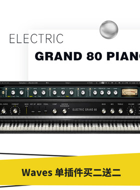 WAVES16 Electric Grand 80 Piano钢琴插件合唱和混唱效果器