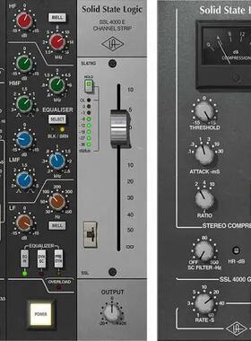 正版 UAD SSL 4000 E Channel Strip 建模 SSL 4000 E 通道条插件