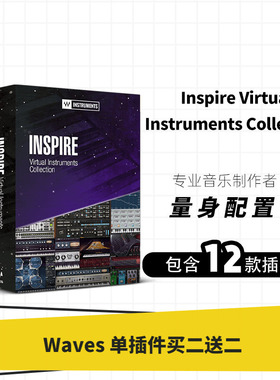 WAVES 16 Inspire Virtual Instruments Collection 虚拟乐器插件