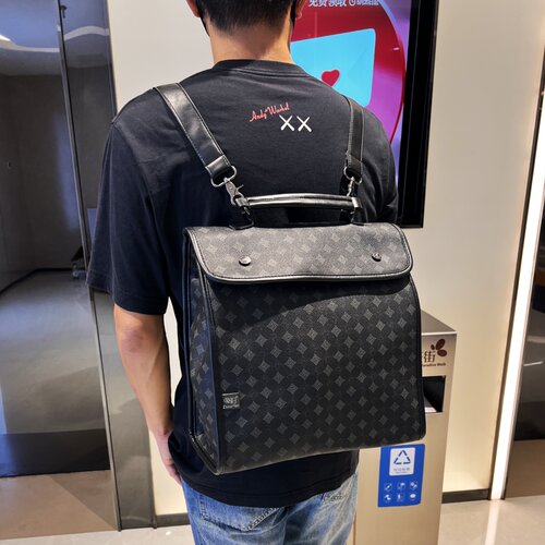 三盒子上班族通勤双肩手提单肩包