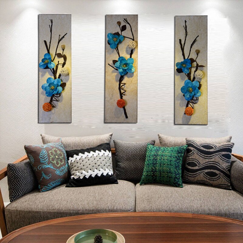 Wall decoration Wall hanging wall Jewelry modern Simplicity New Chinese style Wall decoration Living room decorations Wall hangings Flower artin the Home accessories , Mural  category - from Buy2taobao.com to provide professional Taobao agent buy service