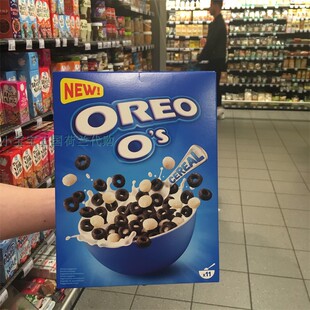 3盒荷兰直邮包邮包税 Oreo O's cereal 奥利奥早餐麦片含维生素铁
