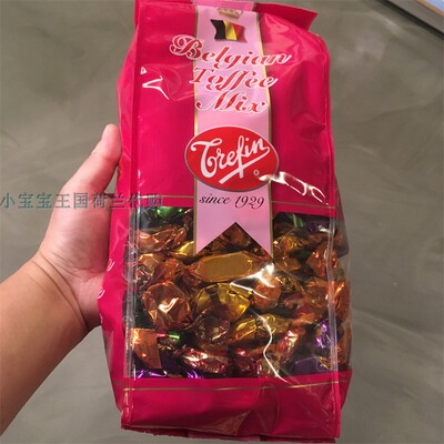 1袋荷兰直邮包邮包税Trefin Belgian比利时美味太妃糖黄油薄荷糖