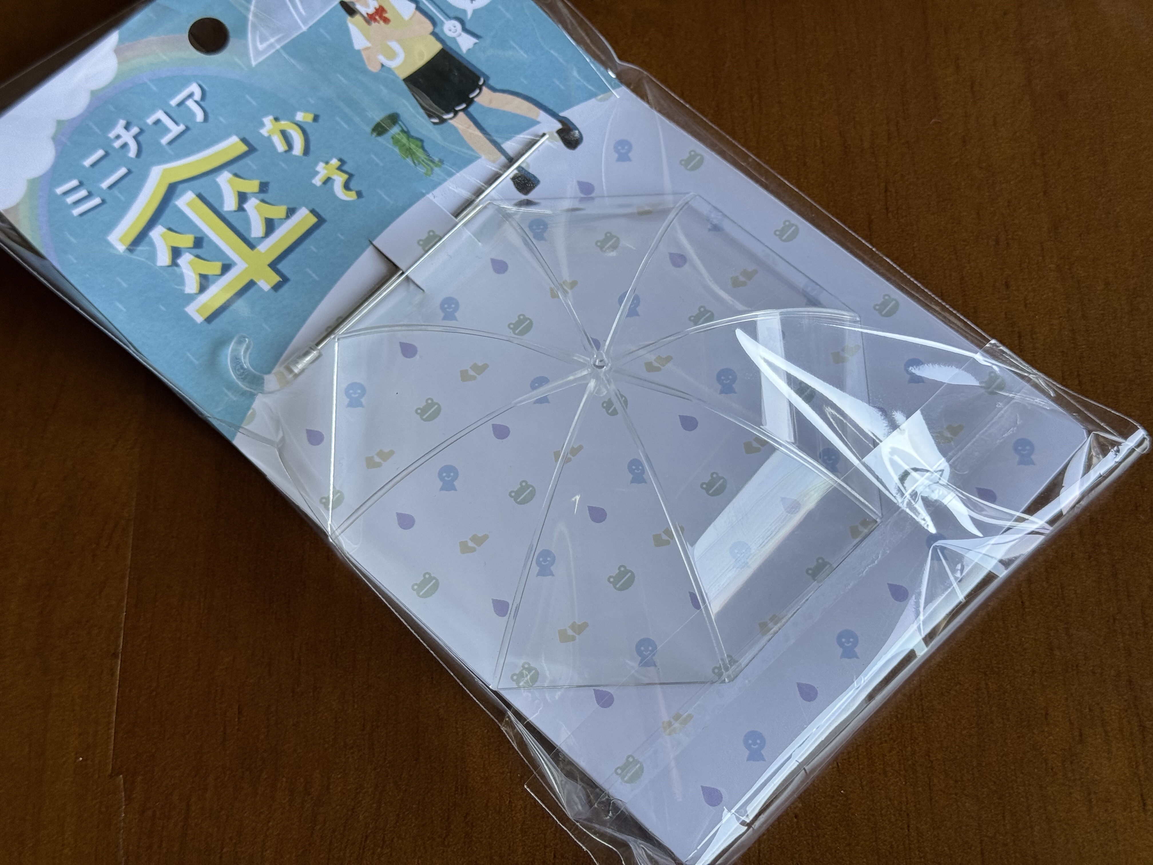 Yamada代购1/12食玩BJD人偶兵人 场景配件透明雨伞升级版微缩模型