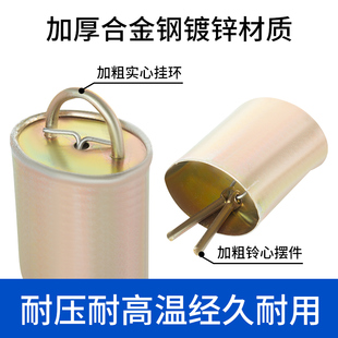 打靶铃铛弹弓靶泥丸练习户外海钓船杆报警器宠物猫狗大铃铛响声大