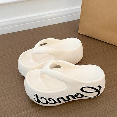 2026夏季EVA增高女沙滩人字拖