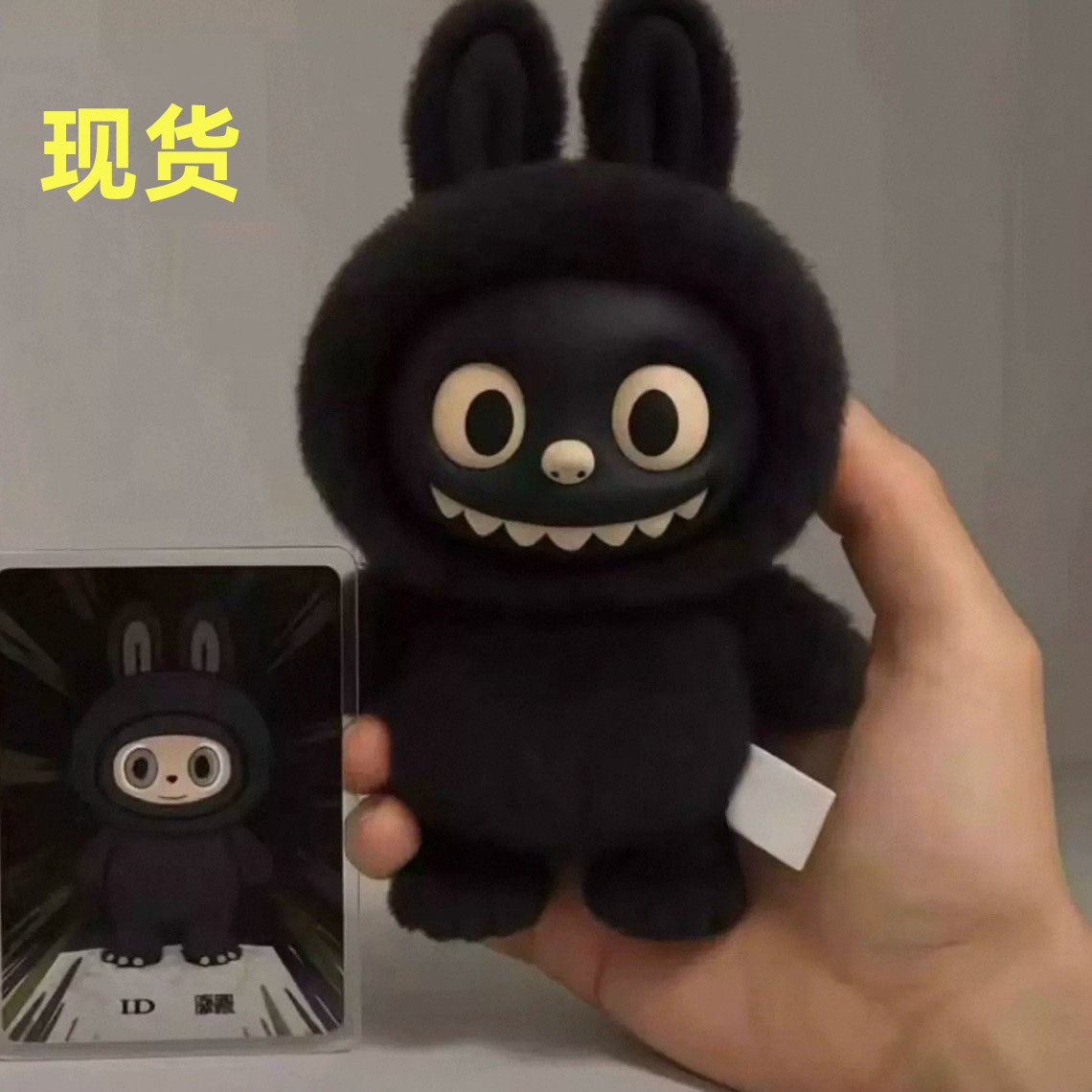 非洲版Labubu公仔玩偶黑人可爱娃娃周边拉布布装饰品毛绒纪念品
