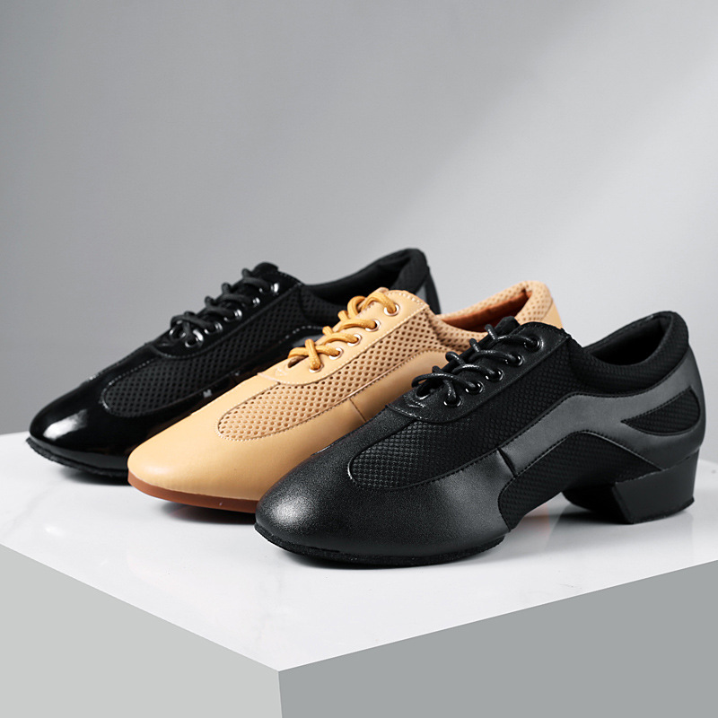 酷彩贝蒂吉巴特室外国标舞鞋拉丁跳舞鞋广场舞蹈鞋专业训练平跟