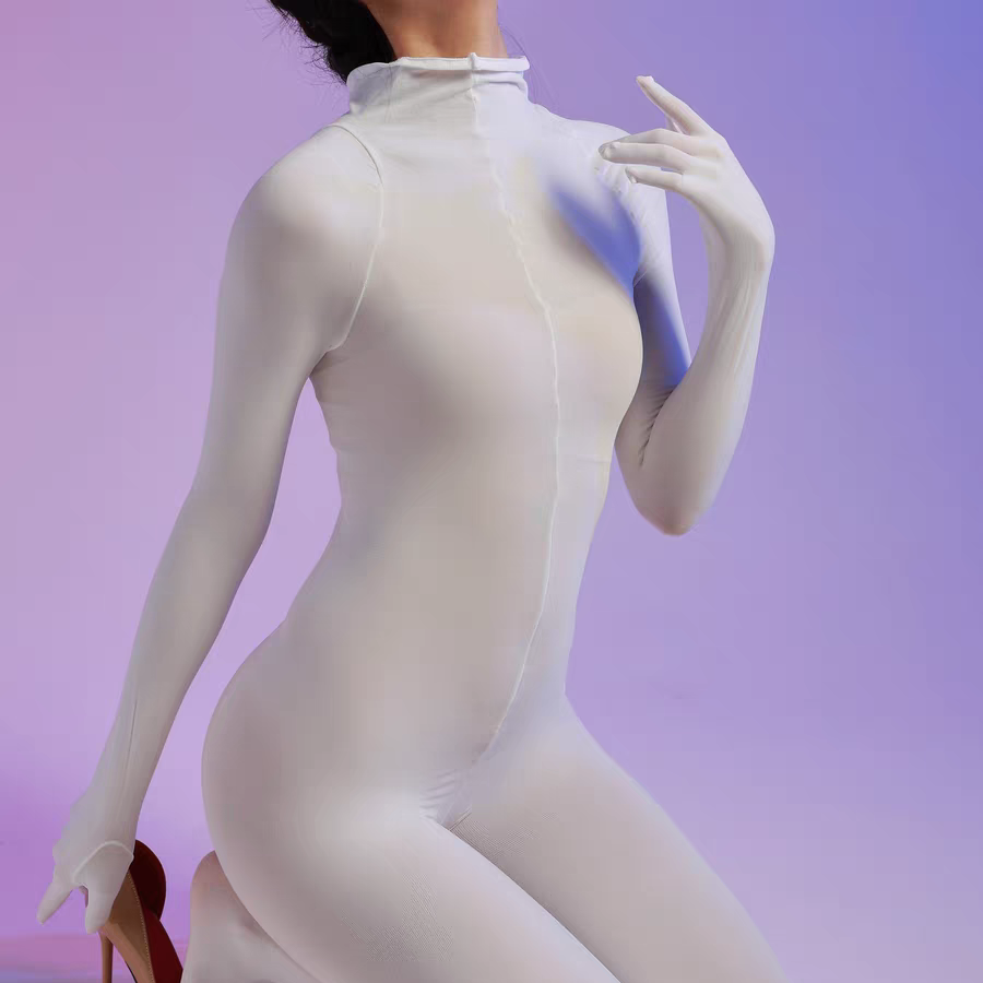 【慕绒】秋冬120D天鹅绒五指连体衣中厚保暖紧身弹性感连体丝袜女,女士内衣/男士内衣/家居服,连裤袜/打底袜,淘宝优惠券,粉丝福利购,淘宝优惠卷