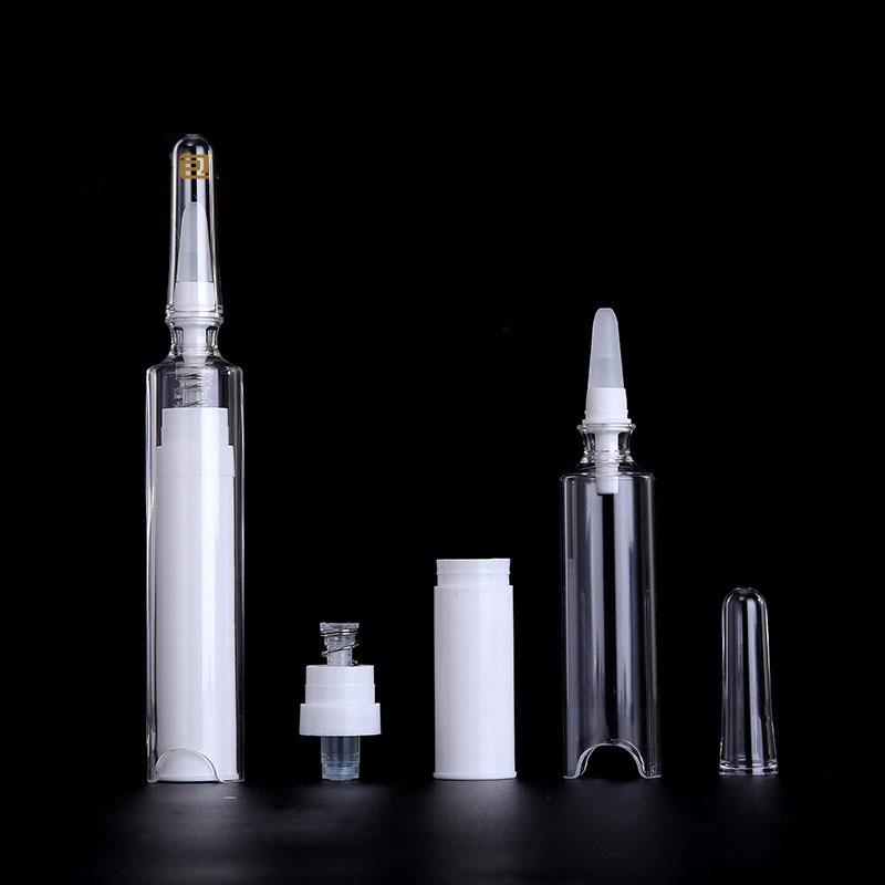 现货安瓶系列5ML 10ML真空眼霜瓶乳液精华塑料针管瓶包材