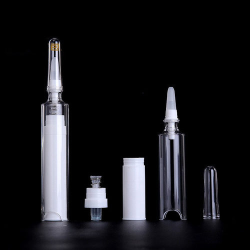 现货安瓶系列5ML 10ML真空眼霜瓶乳液精华塑料针管瓶包材