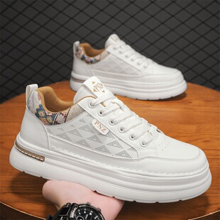 透气鞋 子男板鞋 百搭潮鞋 男鞋 运动小白鞋 新款 休闲鞋 2026春季 男士