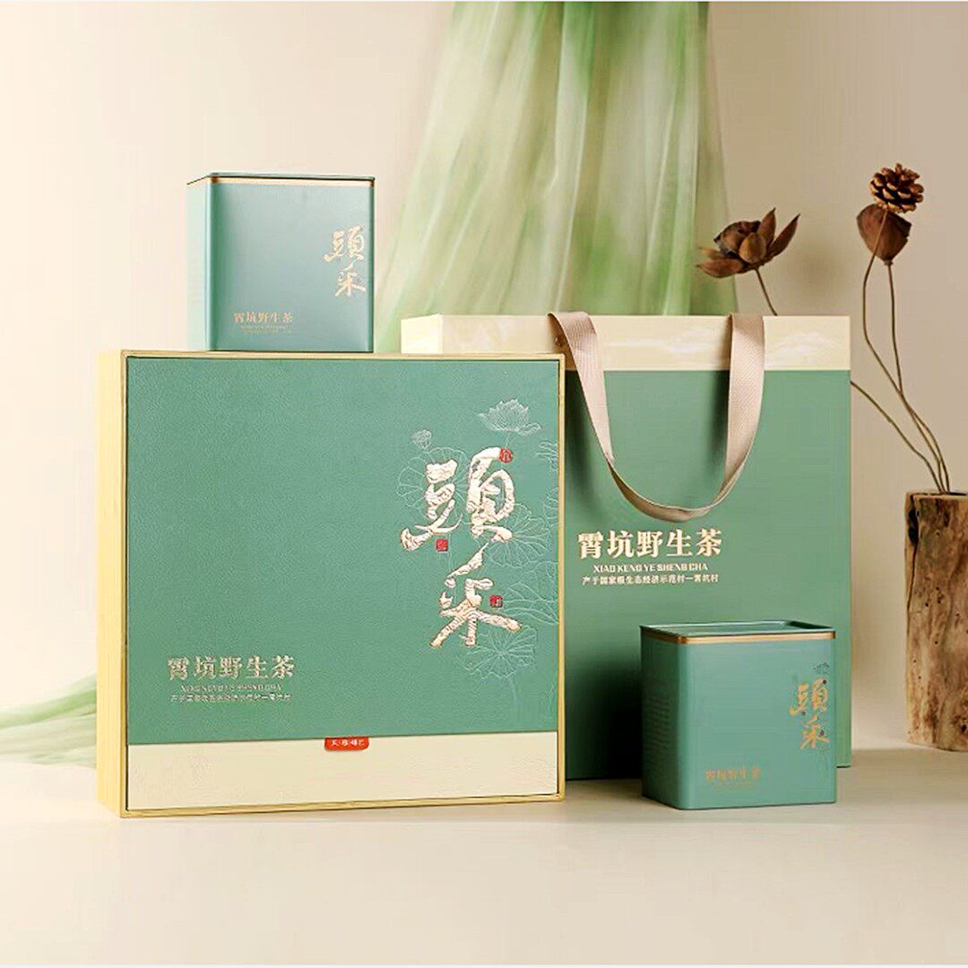 2026年新茶 池州特产肖坑茶叶 绿茶霄坑野生茶500克明前新茶 包邮