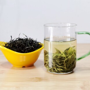 池州绿茶 石台硒茶 野生茶叶耐泡雨前绿茶2025新茶500克饭店用茶