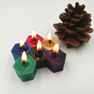 Beeswax Candles Colour Handmade Beehive Pure Natural Bricks