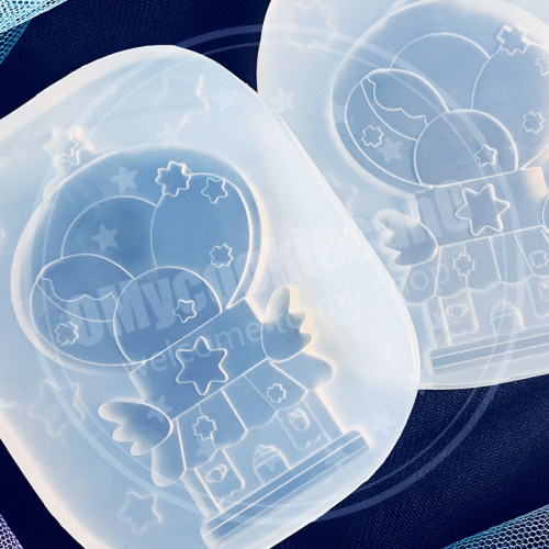 mycookiecan 超可爱自制手工DIY滴胶扭蛋机 创意透明硅胶模具