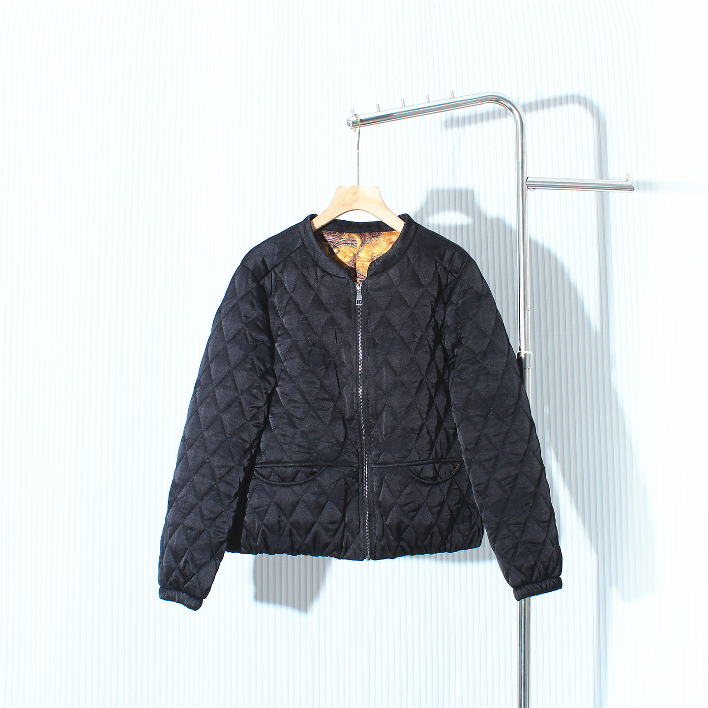 女士内胆夹棉打底棉袄加绒贴身内穿薄款棉服修身轻薄新款棉衣秋冬