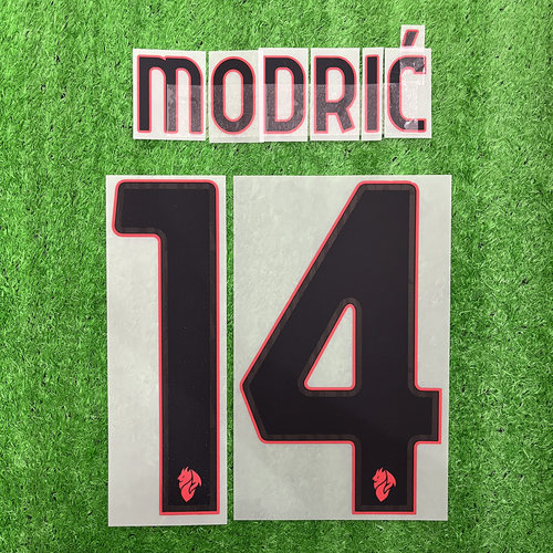 kitsbox正品25/26AC米兰客场联名莱奥特奥莫德里奇加比亚印字印号