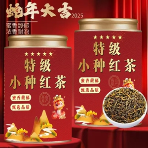 特级正山小种2025新茶明前红茶
