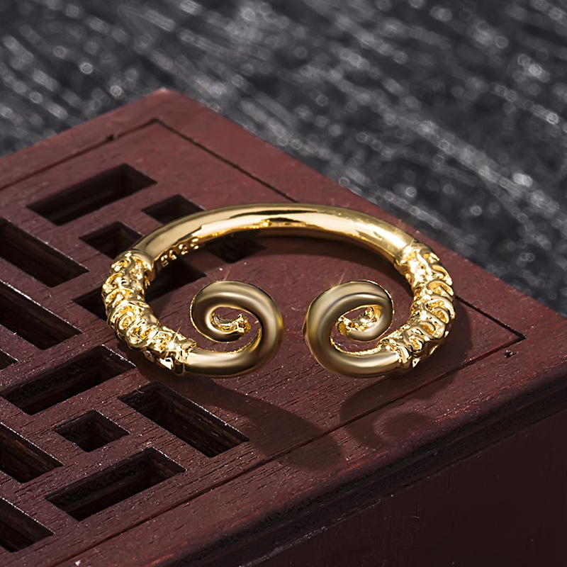 黑神话金箍棒铜戒指紧箍咒指环