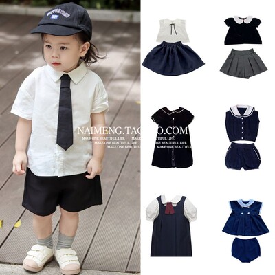 ins爆款幼儿园园服裙子a