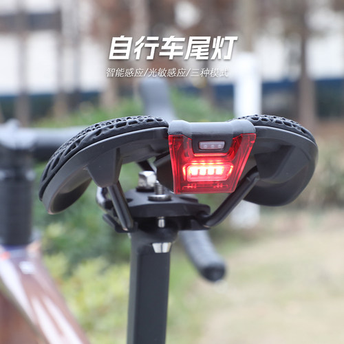 Giant捷安特智能尾灯防水光感