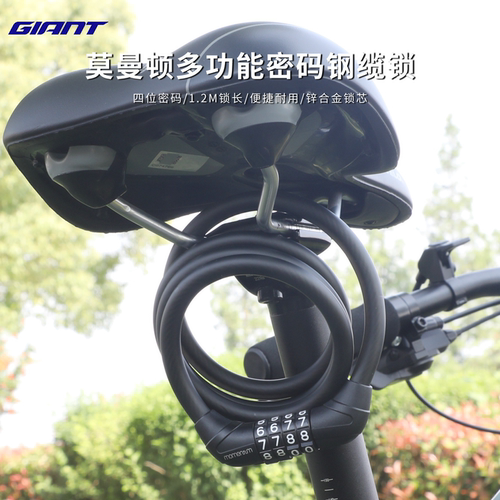 Giant捷安特自行车防盗密码锁