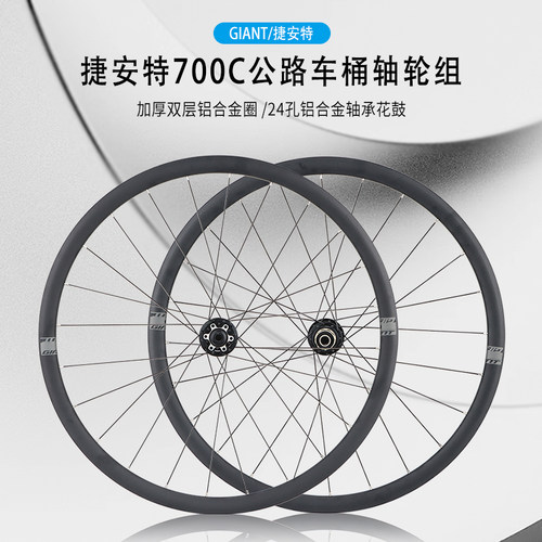 GIANT捷安特自行车轮组培林花鼓