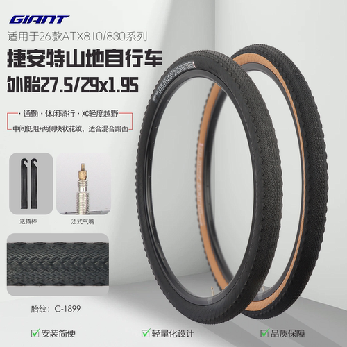 Giant捷安特山地自行车内外轮胎