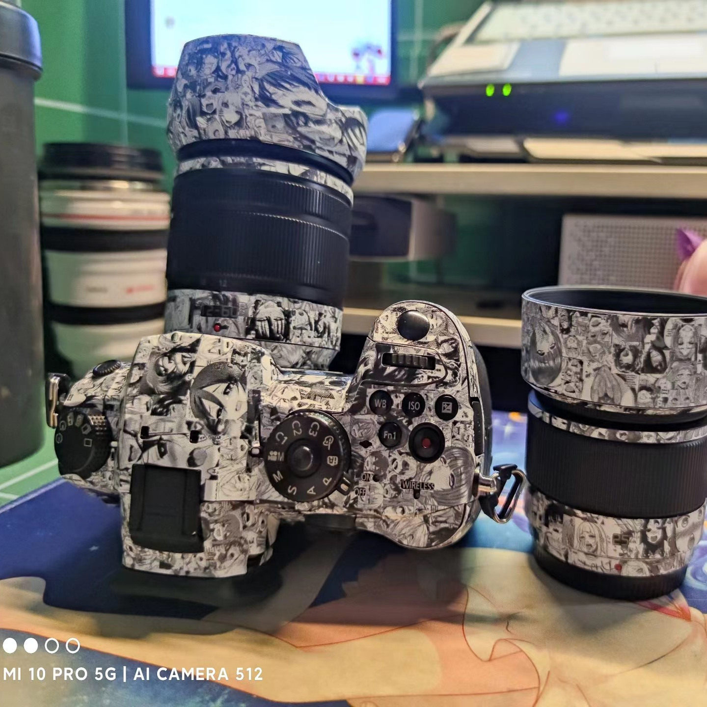 漫步驴适用于佳能EOS R5机身保护贴膜R5贴纸改色膜贴皮皮肤彩