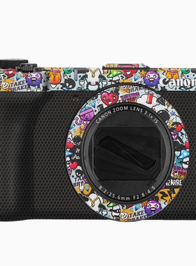 漫步驴适用于佳能PowerShotV1贴纸相机保护贴膜改色美颜漫画皮肤