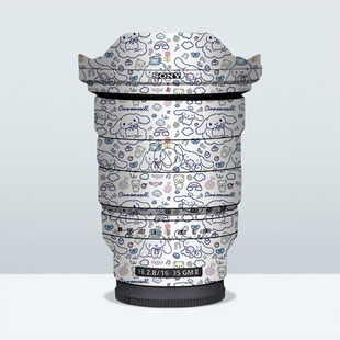 漫步驴适用于索尼FE16 II贴纸 35F2.8GM二代镜头保护贴膜1635GM