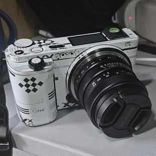 漫步驴适用于索尼ZVE10一代相机贴膜机身保护贴装饰贴印花集多款