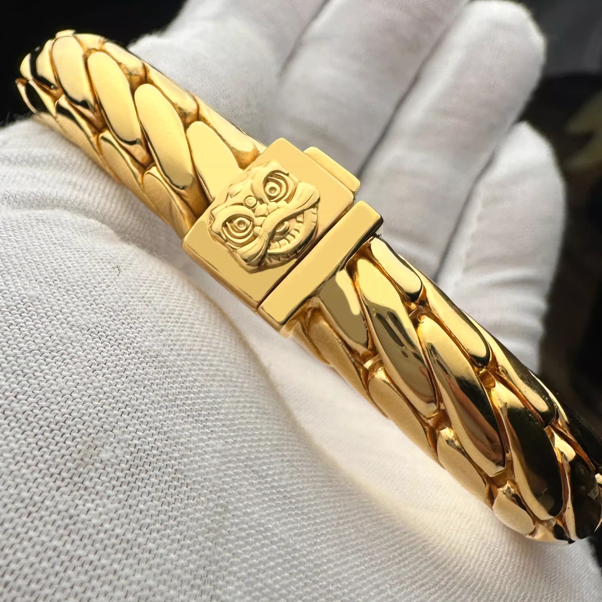 金包银三马鞭手链南女款