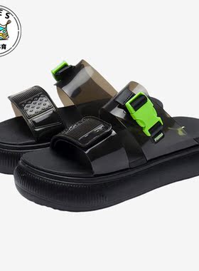 Puma/彪马正品新款女子厚底透气运动休闲低帮时尚凉鞋384433-01