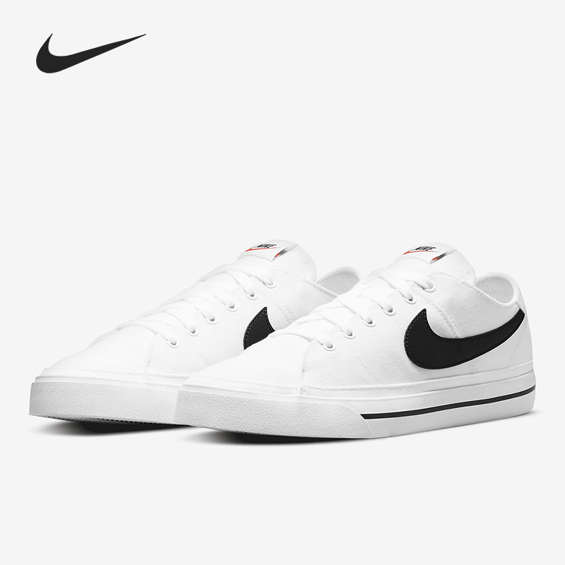 Nike/耐克正品 夏季新款男子小白鞋帆布休闲板鞋CW6539-101