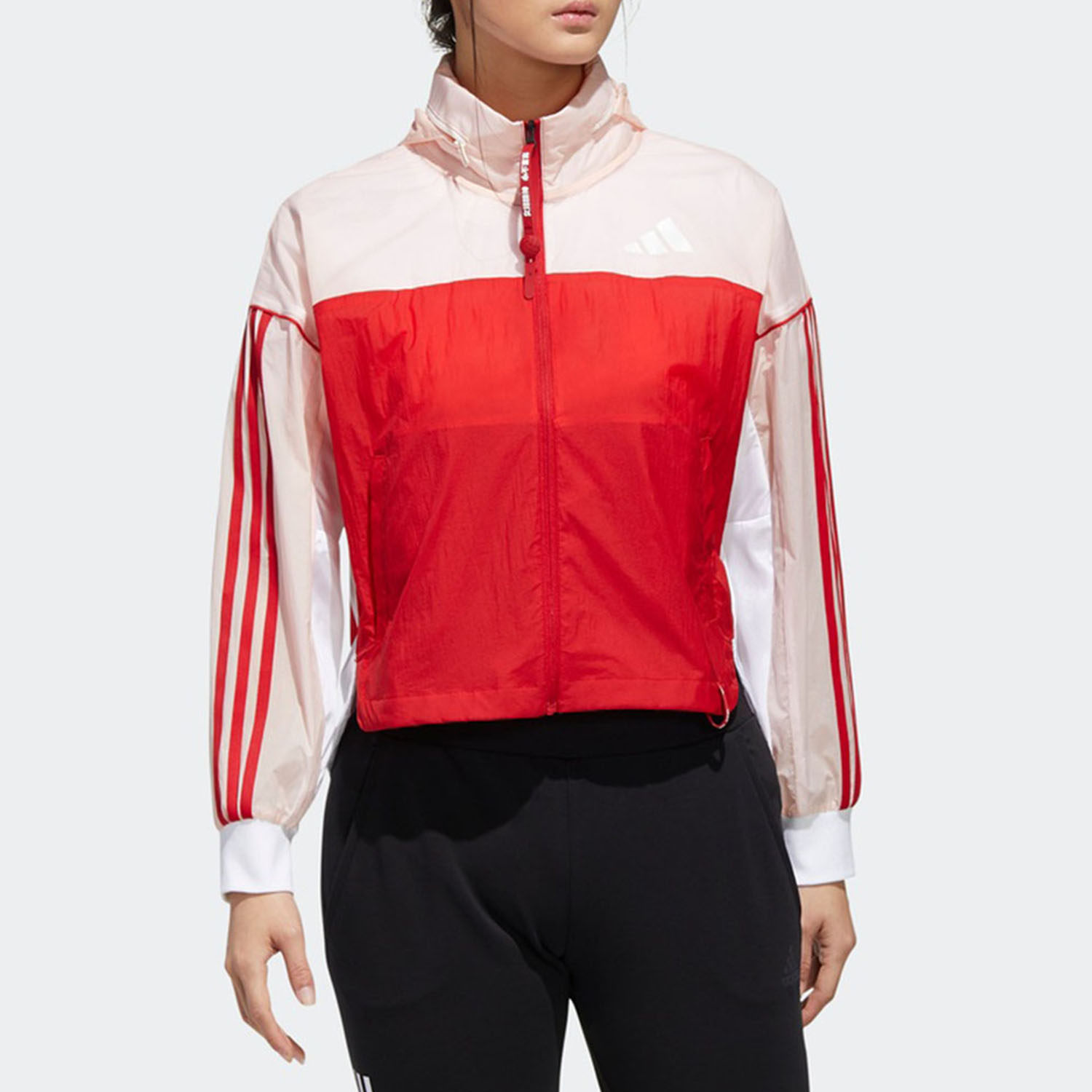 Adidas/阿迪达斯正品adidas CVA WB 女装运动型格夹克外套 GF0130