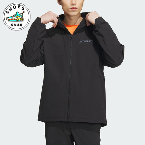 Adidas/阿迪达斯男士软壳衣外套