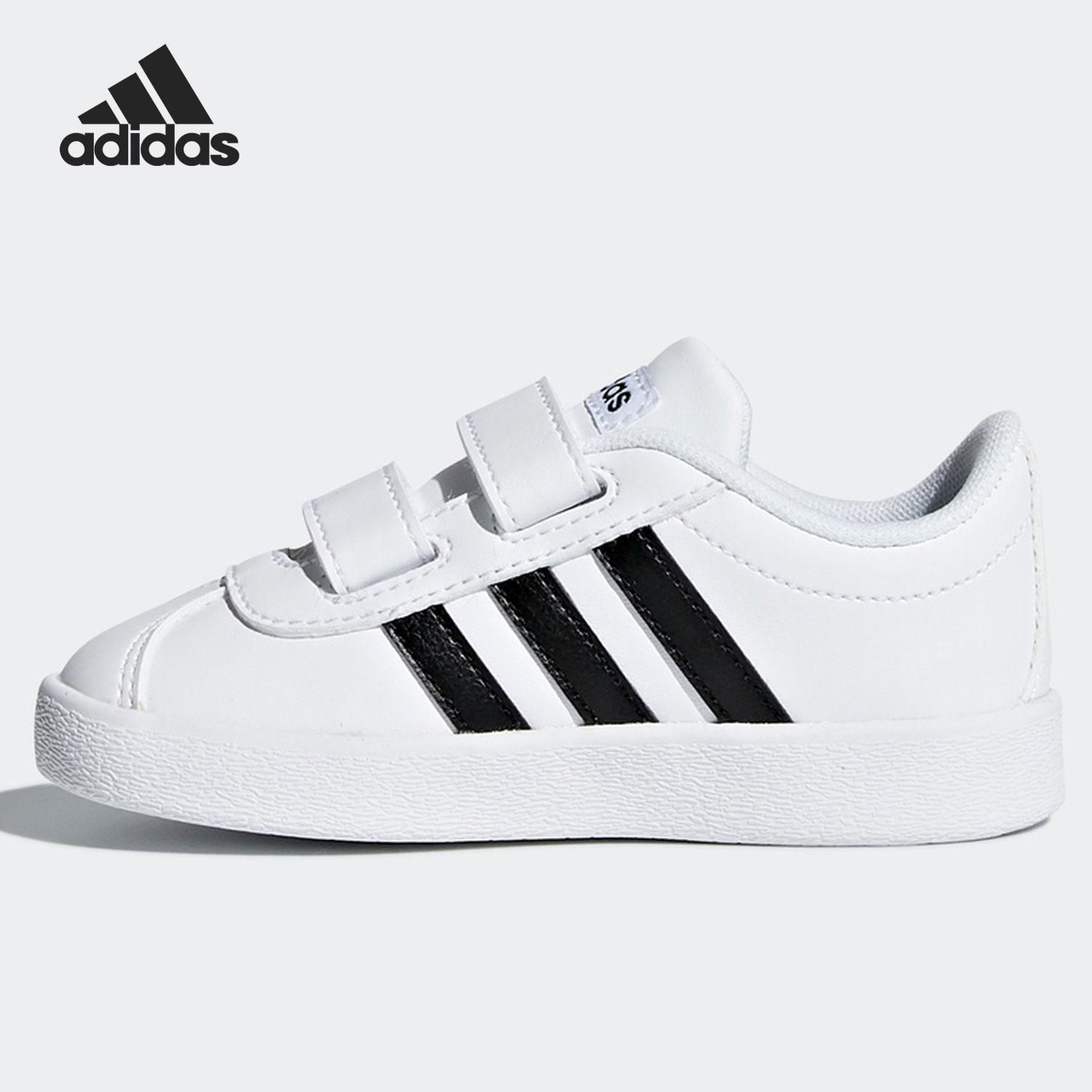 阿迪达斯小童魔术贴运动鞋