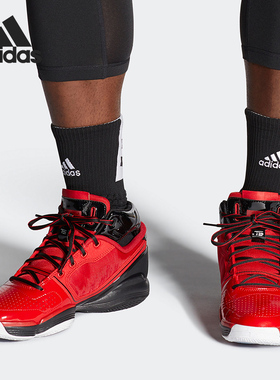 Adidas/阿迪达斯正品adiZero Rose 1 男子中帮运动篮球鞋 G57744