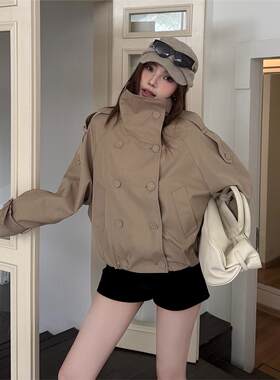 Ac*e25早秋新款双排扣美