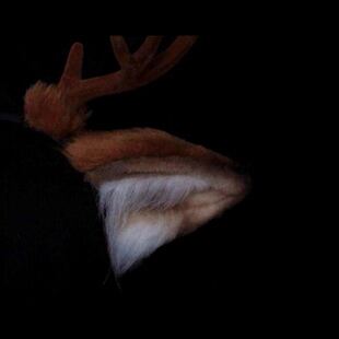 【三尾树展示页面】手作兽耳鹿耳圣诞鹿角lolita配饰kc，cos道具