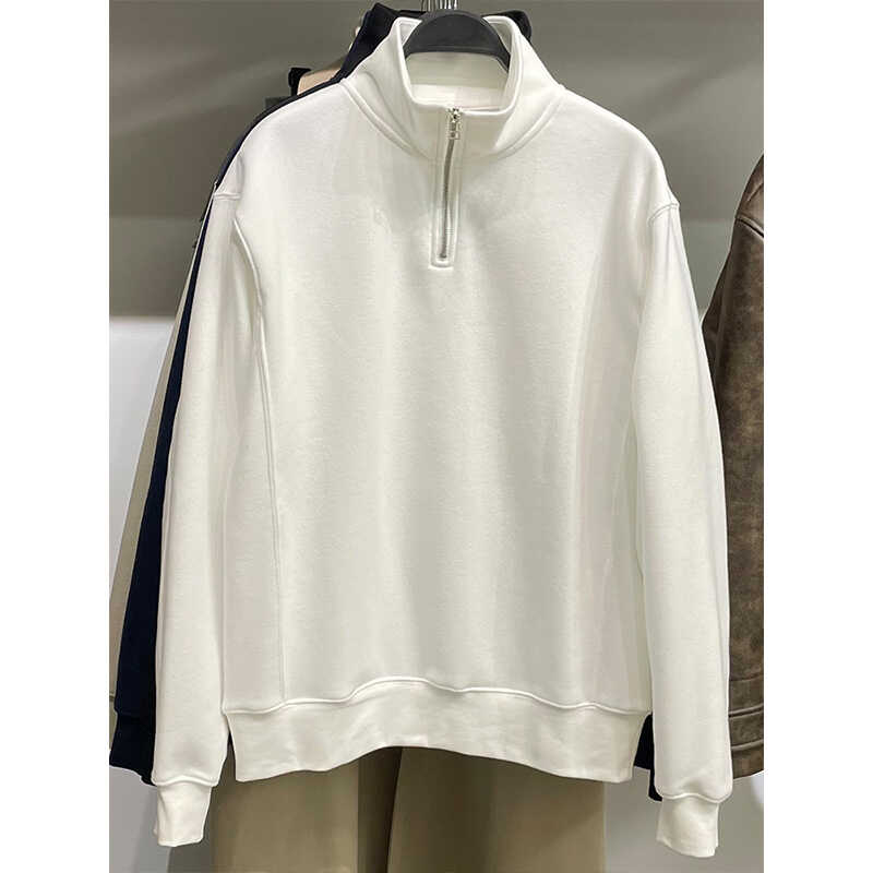 柜299!2024秋冬季男装宽松半拉链领口舒适长袖卫衣 6462333 251