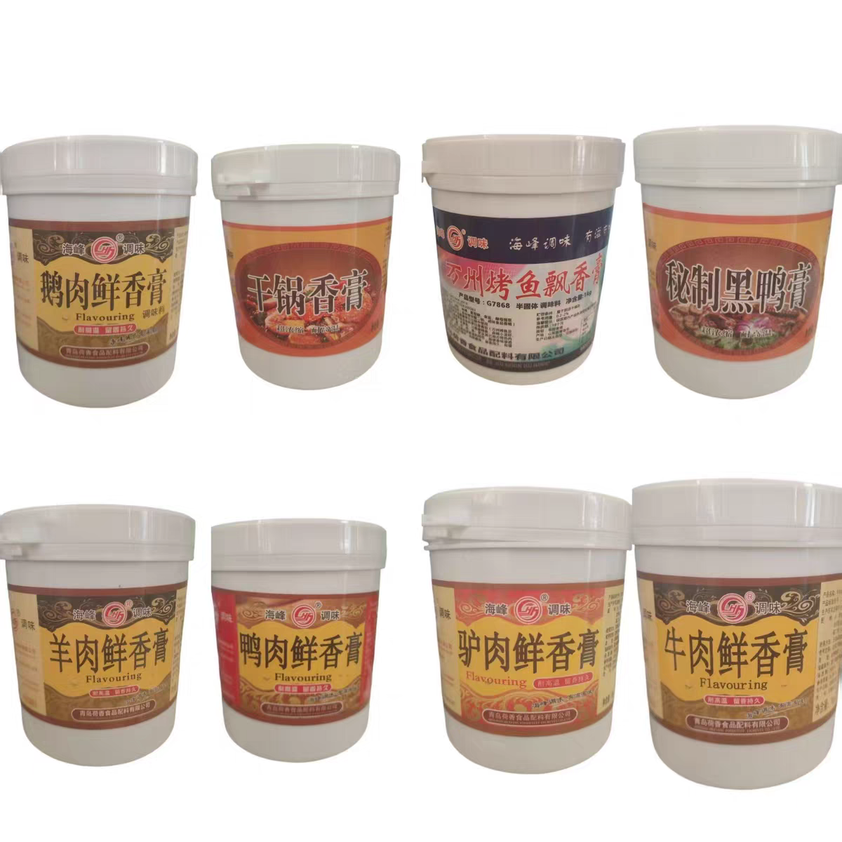 海峰牛羊鸭鹅驴肉鲜香膏干锅香膏秘制黑鸭膏万州烤鱼飘香膏荷香