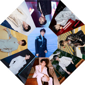 王俊凯王鹤棣白敬亭晴雨伞偶像粉丝应援伞明星周边防晒两用折叠伞