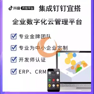 抖音OpenAPI抖音小程序JS API抖音云SDK抖音集成钉钉宜搭对接宜搭