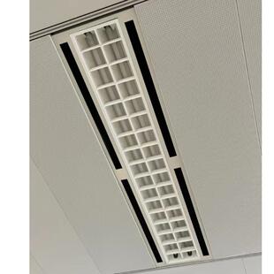 长条空调灯带t5孔灯日光灯led格栅灯600出风口漫反射照明天花灯箱