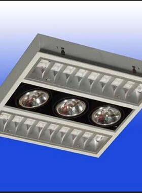 四头方形灯盘ledcob天花灯孔灯组合灯四头暗装聚光灯格栅背景灯带