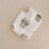 Педная одежда осень и зима Новая толстовка с бархатом, подходящим для тедди Бишона Медведя Мальтия Шнауцера VIP