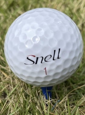 正品Snell高尔夫球二手球三四层球三线瞄准球彩色supernewling